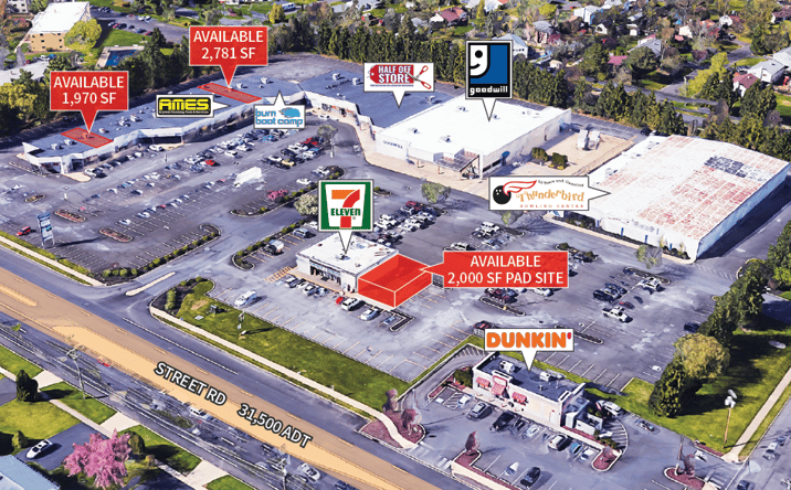 Pictures of Retail property located at 1523 Street Rd, Warminster, PA 18974 for lease - image #1