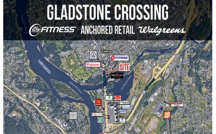 Pictures of Retail property located at Highway99E / McLoughlin Blvd, Gladstone, OR 97027 for lease - image #1