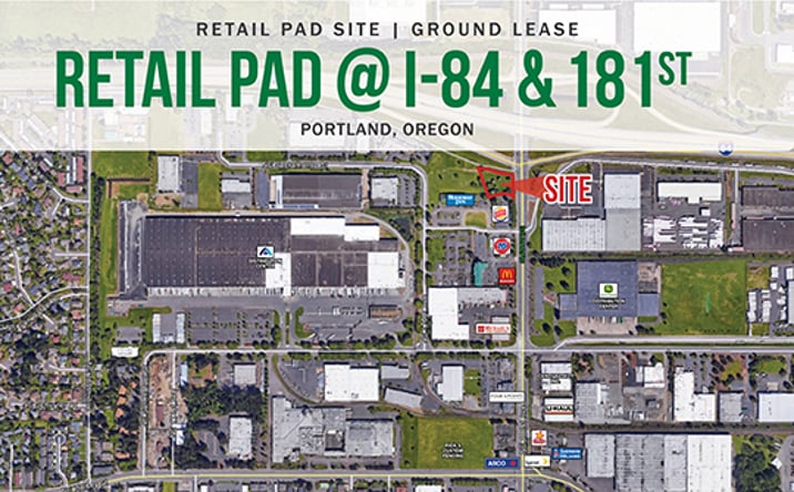 Pictures of Retail property located at Interstate 84 and 181st Ave, Portland, OR 97230 for lease - image #1
