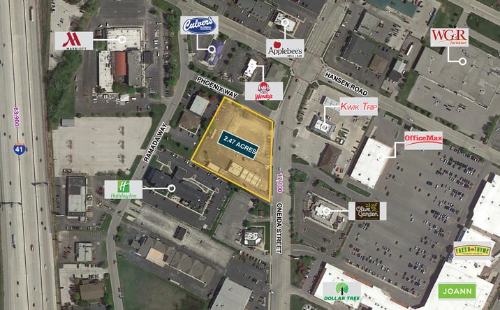 Pictures of Retail, Land property located at 2760 S Oneida St, Ashwaubenon, WI 54304 for lease - image #1