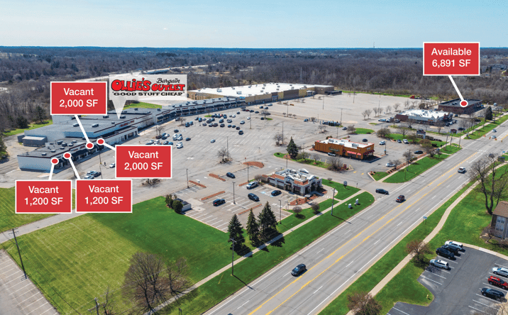 Pictures of Retail property located at 2321-2515 Ellsworth Rd, Ypsilanti, MI 48197 for lease - image #1