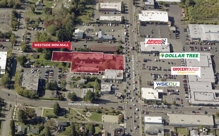 Pictures of Retail property located at 2101 Harrison Ave NW, Olympia, WA 98502 for lease - image #1