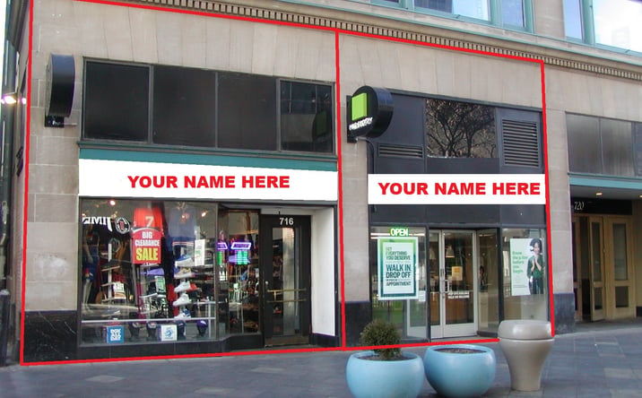 Pictures of Retail, Office property located at 716 16th St Mall, Denver, CO 80202 for lease - image #1