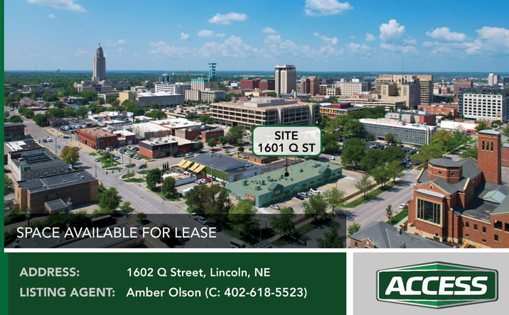 Pictures of Retail, Restaurant property located at 1601 Q St, Lincoln, NE 68508 for lease - image #1