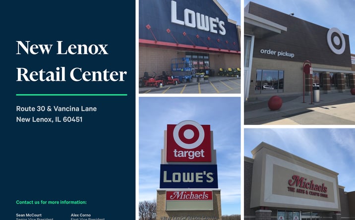 Pictures of Retail property located at 2320 E Lincoln Hwy, New Lenox, IL 60451 for lease - image #1