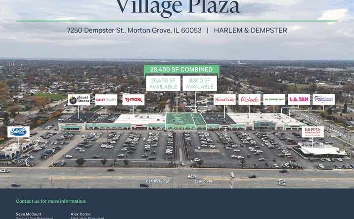 Pictures of Retail property located at 7250 Dempster St, Morton Grove, IL 60053 for lease - image #1