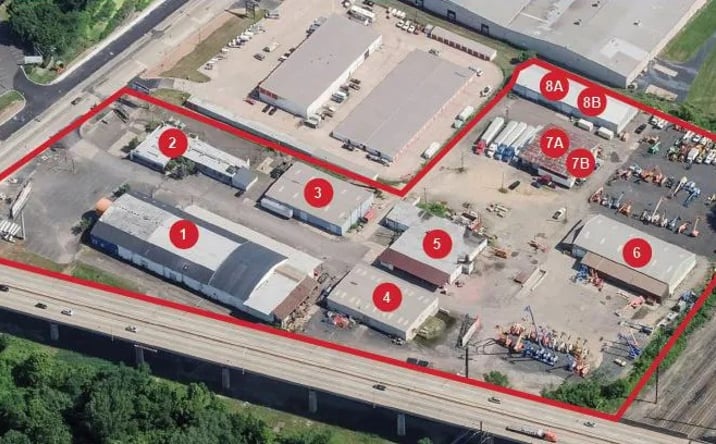Pictures of Industrial, Office property located at 6200-6240 Bristol Pike, Levittown, PA 19057 for lease - image #1