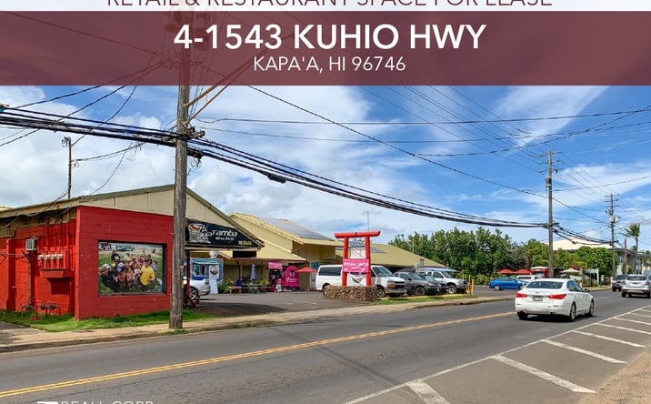 Pictures of Retail property located at 4-1543 Kuhio Hwy, Kapa?a, HI 96746 for lease - image #1