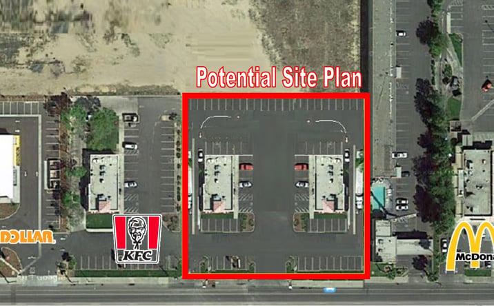Pictures of Land property located at 1824 W Olive Ave, Fresno, CA 93728 for lease - image #1