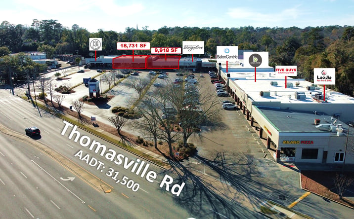 Pictures of Retail, Office, Restaurant property located at 1800 Thomasville Rd, Tallahassee, FL 32303 for lease - image #1