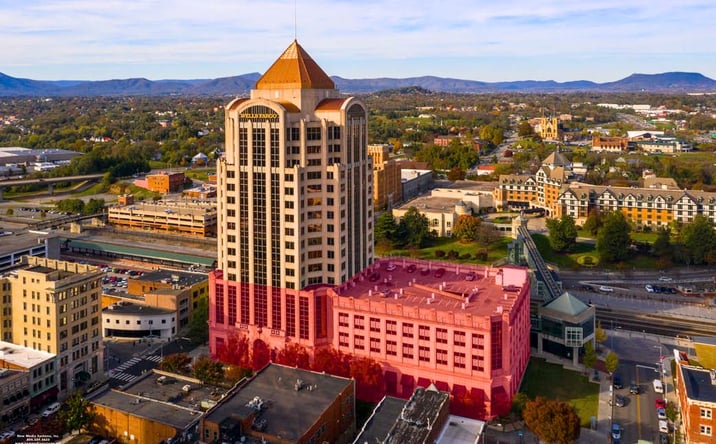 Pictures of Office property located at 10 S Jefferson St, Roanoke, VA 24011 for lease - image #1