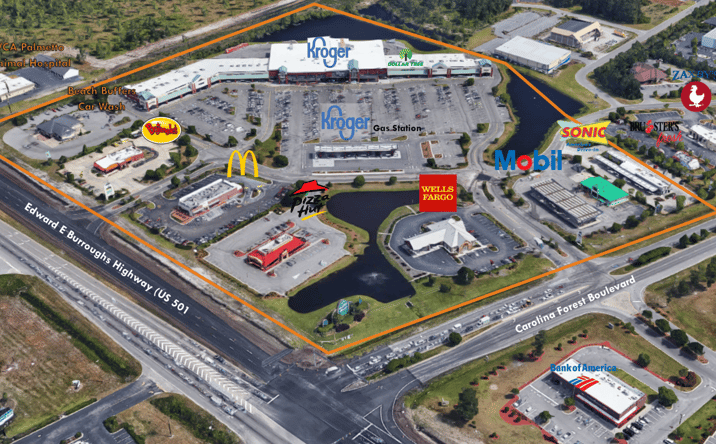 Pictures of Retail property located at 3735 Renee Dr, Myrtle Beach, SC 29579 for lease - image #1