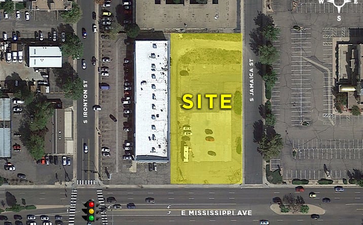 Pictures of Land property located at 10797 E Mississippi Avenue, Aurora, CO 80012 for lease - image #1