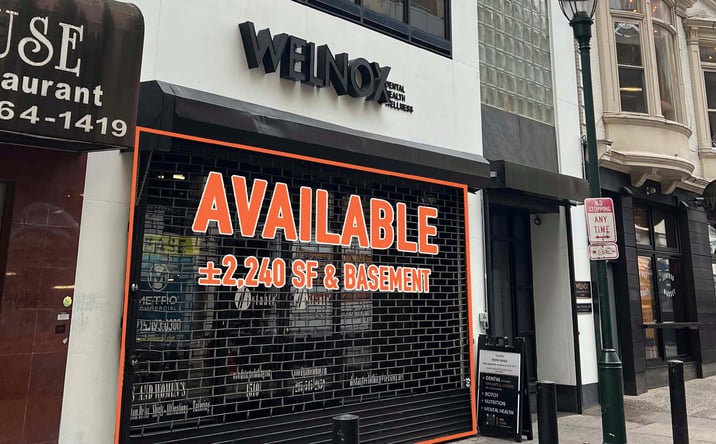 Pictures of Retail, Office property located at 1510 Sansom St, Philadelphia, PA 19102 for lease - image #1