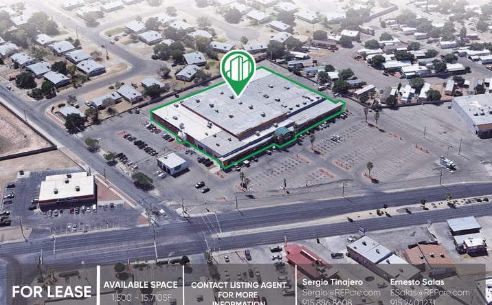 Pictures of Retail, Office, Restaurant property located at 9740 Dyer St, El Paso, TX 79924 for lease - image #1