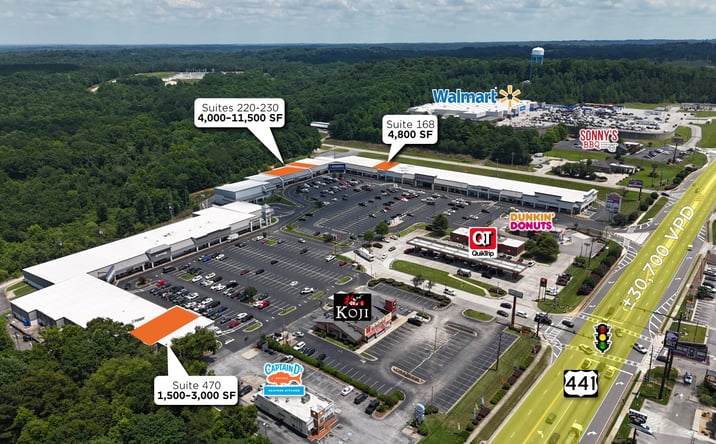 Pictures of Retail property located at 110 Banks Crossing Drive, Commerce, GA 30529 for lease - image #1