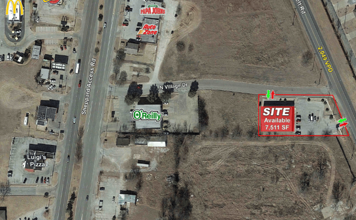 Pictures of Retail, Restaurant property located at 3430 Burkburnett Rd, Wichita Falls, TX 76306 for lease - image #1