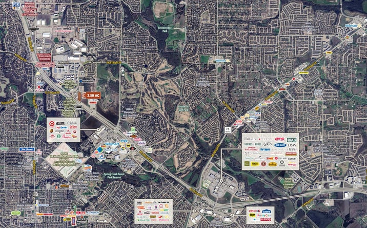 Pictures of Land property located at NEQ PGBT & Campbell Rd, Garland, TX 75044 for lease - image #1