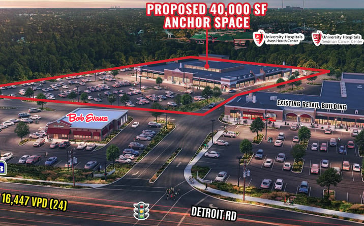 Pictures of Retail, Land property located at Detroit Road and Center Street, Avon, OH 44011 for lease - image #1
