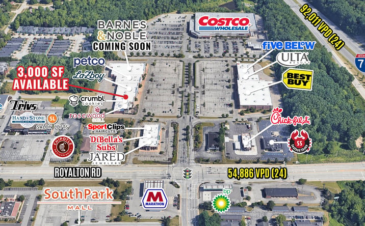 Pictures of Retail property located at Interstate 71 & State Route 82, Strongsville, OH 44136 for lease - image #1
