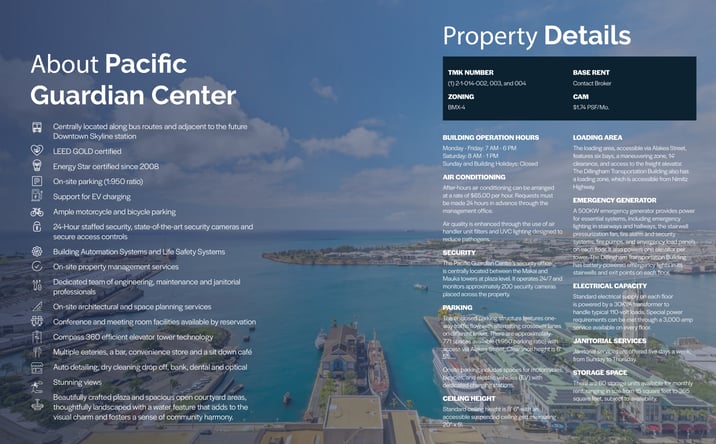Pictures of Office property located at 733 Bishop St, Honolulu, HI 96813 for lease - image #1