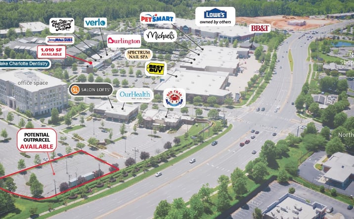 Pictures of Retail, Land property located at 10125 Perimeter Pkwy, Charlotte, NC 28216 for lease - image #1