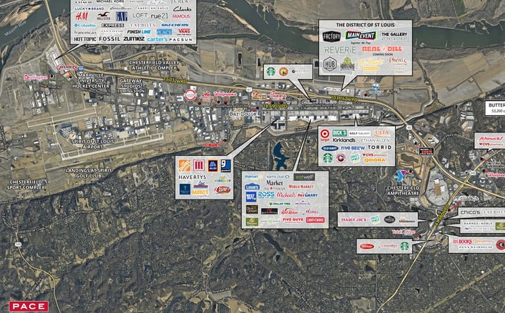 Pictures of Land property located at 23 Arnage Blvd, Chesterfield, MO 63005 for lease - image #1