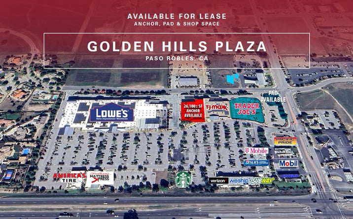 Pictures of Retail property located at Hwy 46 & Golden Hill Rd, Paso Robles, CA 93446 for lease - image #1