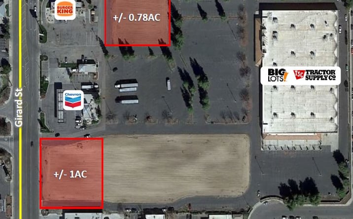 Pictures of Land property located at COUNTY LINE RD. & GIRARD ST, Delano, CA 93215 for lease - image #1