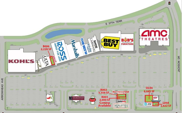 Pictures of Retail property located at 19000 East 39th St S, Independence, MO 64057 for lease - image #1