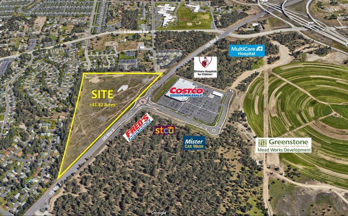 Pictures of Land property located at 0 N. Newport Hwy, Spokane, WA 99218 for lease - image #1
