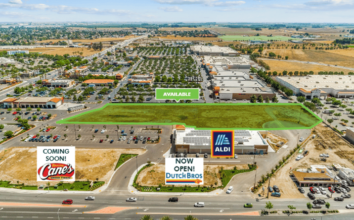 Pictures of Retail property located at SWC 12th Ave & Lacey Blvd, Hanford, CA 93230 for lease - image #1