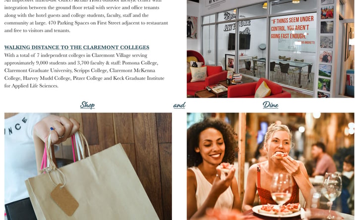 Pictures of Retail, Office, Restaurant property located at 1 N. Indian Hill Blvd., Claremont, CA 91711 for lease - image #1