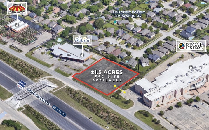 Pictures of Land property located at 24720 Hwy 249, Tomball, TX 77375 for lease - image #1