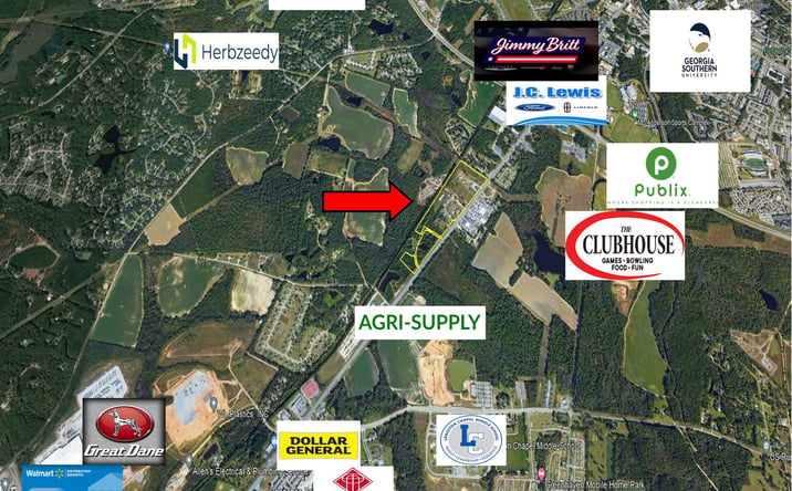 Pictures of Land property located at 12147 US-301, Statesboro, GA 30458 for lease - image #1