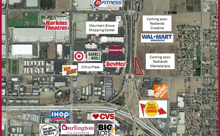 Pictures of Land property located at W Lugonia Ave, Redlands, CA 92374 for lease - image #1