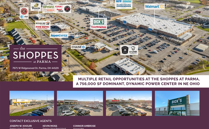 Pictures of Retail, Restaurant, Land property located at 7671 W Ridgewood Dr, Cleveland, OH 44129 for lease - image #1