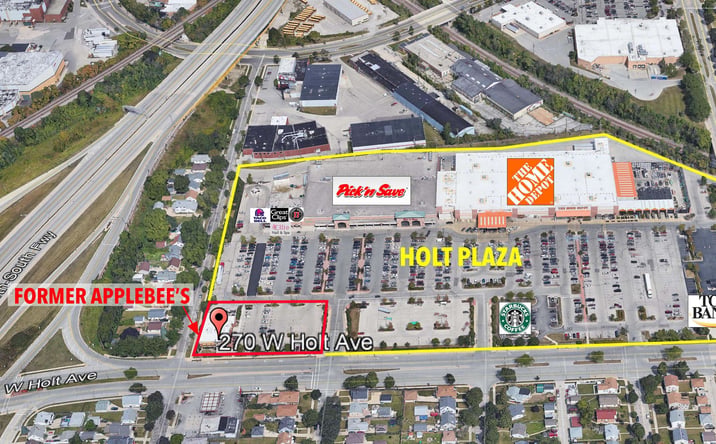 Pictures of Retail property located at 270 W Holt Ave, Milwaukee, WI 53207 for lease - image #1