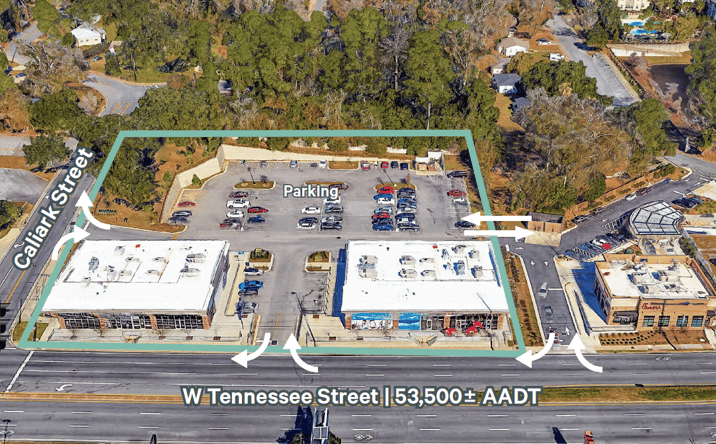 Pictures of Retail property located at 1660 W Tennessee St, Tallahassee, FL 32304 for lease - image #1
