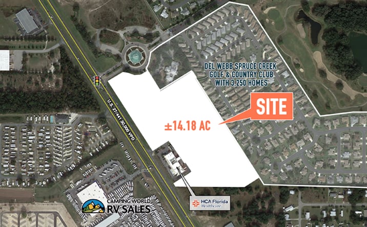 Pictures of Retail property located at 13601 Del Webb Blvd, Summerfield, FL 34491 for lease - image #1