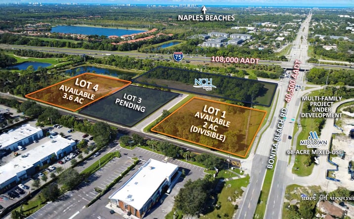Pictures of Retail, Land property located at I-75 & BONITA BEACH ROAD, Estero, FL 33928 for lease - image #1