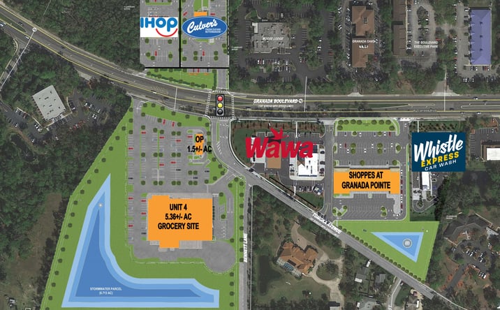 Pictures of Retail, Restaurant property located at 550 W Granada Blvd, Ormond Beach, FL 32174 for lease - image #1