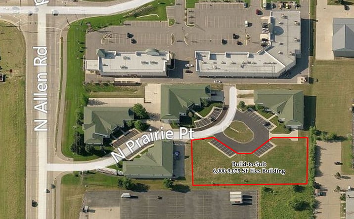 Pictures of Office, Industrial, Land property located at 8924 N Prairie Point, Peoria, IL 61615 for lease - image #1