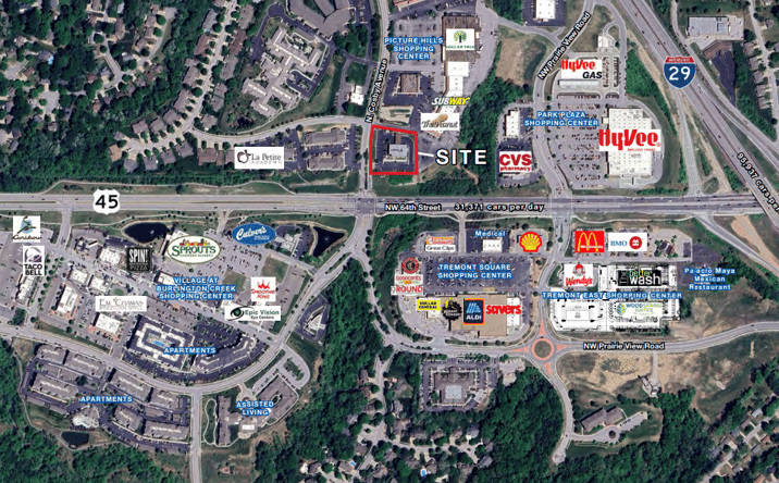 Pictures of Office property located at 6405 N Cosby Ave, KCMO, MO 64151 for lease - image #1