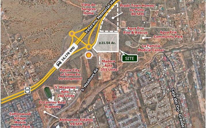 Pictures of Land property located at Hwy 599 Bypass, Santa Fe, NM 87507 for lease - image #1