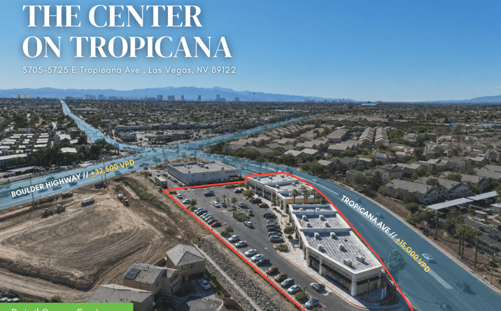 Pictures of Retail property located at 5725 East Tropicana Avenue, Las Vegas, NV 89122 for lease - image #1