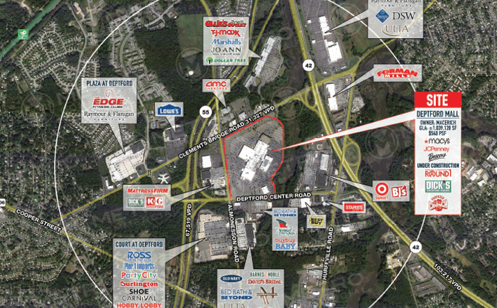 Pictures of Retail, Land property located at 1750 Deptford Center Rd, Deptford, NJ 08096 for lease - image #1