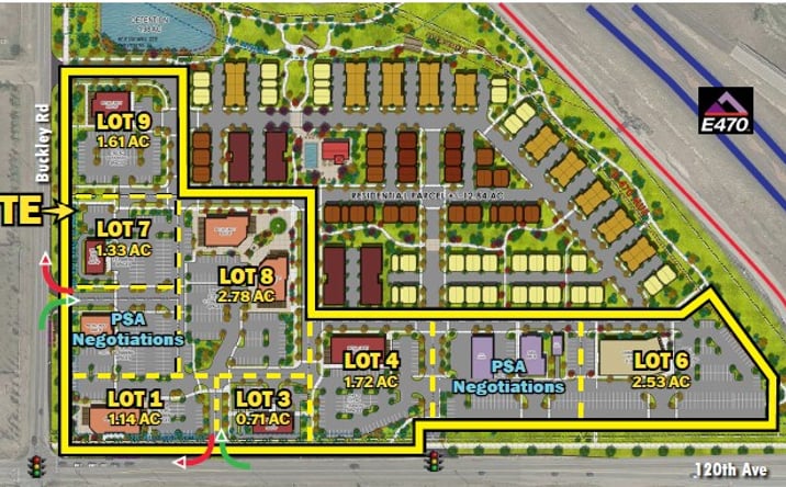 Pictures of Land property located at NEC OF EAST 120TH AVENUE & BUCKLEY ROAD, Commerce City, CO 80603 for lease - image #1