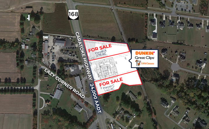 Pictures of Land property located at 369-385 Caratoke Highway, Moyock, NC 27958 for lease - image #1