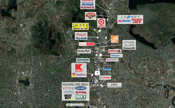 Pictures of Retail property located at 400 Lynn Fells Pkwy, Saugus, MA 01906 for lease - image #1